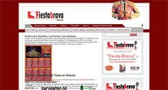 Desktop Screenshot of fiestabrava.com.mx