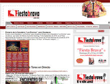 Tablet Screenshot of fiestabrava.com.mx